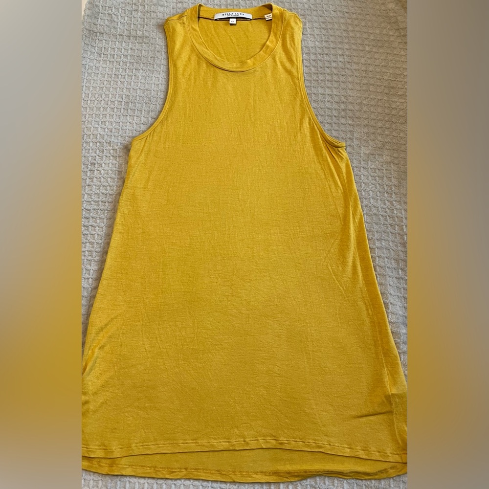 Bella Luxx Yellow Tank Top